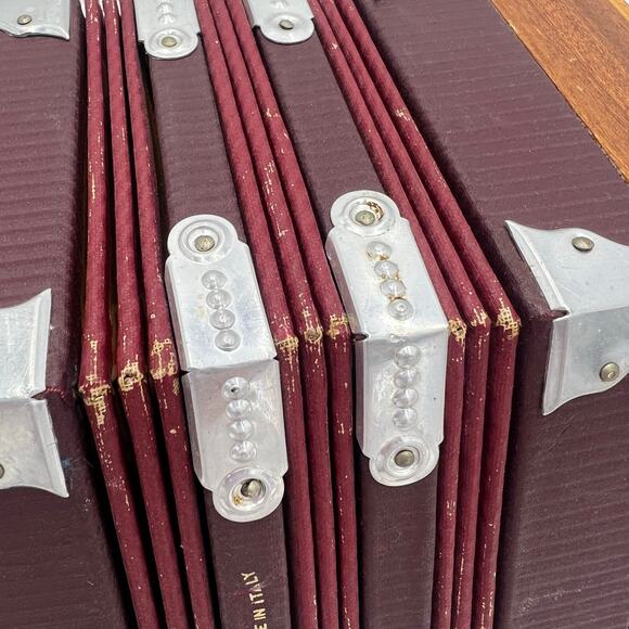 Vintage Musical Concertina Accordion Squeezebox Made in Italy - Picture 9 of 15